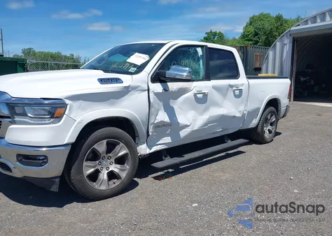 2021 Ram 1500 Laramie 4X4 6'4 Box from USA, damaged, VIN 1C6SRFRTXMN682089